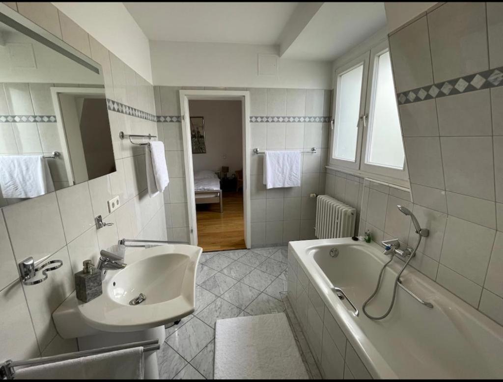 杜塞尔多夫Luxury Rooftop Loft With River View 10Min To City公寓 外观 照片